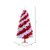 Vickerman A227676LED 7.5' Candy Cane Christmas Tree with Lights