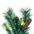 Vickerman A800912LED - 9 ft Green Pine Christmas Garland - Warm White LED
