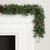 Vickerman A800912LED - 9 ft Green Pine Christmas Garland - Warm White LED
