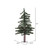 Vickerman A805120 - 2 ft Natural Alpine Unlit Christmas Tree
