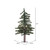 Vickerman A805121LED - 2 ft Natural Alpine Prelit Warm White LED Christmas Tree