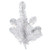 Vickerman A805730 - 3 ft Crystal White Unlit Christmas Tree
