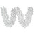 Vickerman A805812 - 9 ft White Spruce Christmas Garland - Unlit