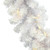 Vickerman A805818 - 9 ft White Spruce Christmas Garland - Unlit