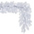 Vickerman A805819LED - 9 ft White Spruce Christmas Garland - Warm White LED