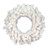 Vickerman A805824 24" Crystal White Wreath 110 Tips 