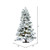 Vickerman A806261LED 6' x 33" Flocked Spruce LED 300WW