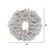 Vickerman A806338LED - 48" Flk Alaskan Wreath with Warm White LED Lights