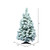 Vickerman A806340 36" x 24" Flocked Alaskan Tree 127 Tips