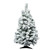 Vickerman A806340 36" x 24" Flocked Alaskan Tree 127 Tips 
