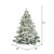 Vickerman A806345 - 4.5 ft Flocked Alaskan Pine Unlit Christmas Tree
