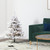 Vickerman A806346LED - 4.5 ft Flocked Alaskan Pine Prelit Warm White LED Christmas Tree