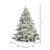 Vickerman A806375 - 7.5 ft Flocked Alaskan Pine Unlit Christmas Tree