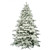 Vickerman A806385 - 10 ft Flocked Alaskan Pine Unlit Christmas Tree
