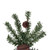 Vickerman A807240 - 4 ft Alpine with Pine Cones & Vine Unlit Christmas Tree