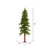 Vickerman A807241LED 4' x 25" Alpine Tree LED 100WW 