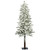 Vickerman A807450 - 5 ft Flocked Alpine Unlit Christmas Tree