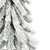 Vickerman A807470 - 7 ft Flocked Alpine Unlit Christmas Tree
