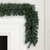 Vickerman A808713 - 9 ft Green Fir Christmas Garland - Unlit