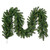 Vickerman A808816LED - 9 ft Green Fir Christmas Garland - Warm White LED