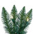 Vickerman A861061LED - 60" Camdon Fir Wreath with Warm White LED Lights