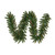 Vickerman A861122LED - 50 ft Green Fir Christmas Garland - Multi-colored LED