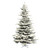 Vickerman A861875 7.5' x 57" Flocked Sierra Fir Tree 1324T 