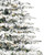 Vickerman A861876LED 7.5' x 57" Flocked Sierra LED 800WW