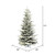 Vickerman A862045 4.5' x 36" Flocked Slim Sierra 409T