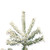 Vickerman A862080 8.5' x 58" Flocked Slim Sierra 1564T