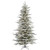 Vickerman A862086LED - 10 ft Flocked Sierra Fir Prelit Warm White LED Christmas Tree