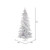 Vickerman A893577LED 7.5' x 43" Flkd White Slim LED 550MU