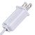 Vickerman A893581LED 9' X 49" Flkd White Slim LED 750WW