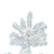 Vickerman A893585 - 10 ft Flocked White Spruce Unlit Christmas Tree