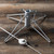 Vickerman A893591LED - 12 ft Flocked White Spruce Prelit Warm White LED Christmas Tree