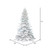 Vickerman A893675 7.5' x 65" Flocked White Spruce 1650Tips