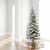 Vickerman A895076LED - 7.5 ft Flocked Utica Fir Prelit Warm White LED Christmas Tree