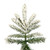 Vickerman A895145 - 4.5 ft Flocked Utica Fir Unlit Christmas Tree