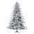 Vickerman A895166LED 6.5' X 59" Flocked Utica LED 650WW 