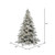 Vickerman A895166LED 6.5' X 59" Flocked Utica LED 650WW
