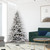 Vickerman A895167LED 6.5' X 59" Flocked Utica LED 650MU