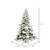 Vickerman A895175 - 7.5 ft Flocked Utica Fir Unlit Christmas Tree