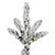 Vickerman A895191LED - 12 ft Flocked Utica Fir Prelit Warm White LED Christmas Tree