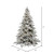 Vickerman A895191LED - 12 ft Flocked Utica Fir Prelit Warm White LED Christmas Tree