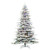 Vickerman A895192LED 12' X 87" Flocked Utica LED 2000MU