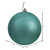 Vickerman N592044DG 8" Seafoam Glitter Ball Drilled Cap