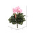Vickerman FL170703 11" Light Pink Cyclamen Bush 