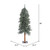 Vickerman B907340 - 4 ft Natural Bark Alpine Unlit Christmas Tree