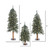 Vickerman B907381LED - 2 ft Natural Bark Alpine Prelit Warm White LED Christmas Tree