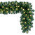 Vickerman C164712LED 9ft Oregon Fir Garland with LED Lights 